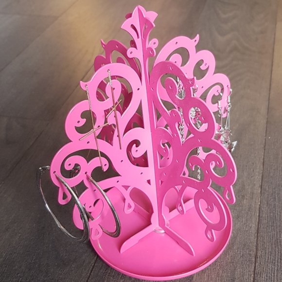 Jewerly Organizer and 4 earrings - Picture 3 of 3